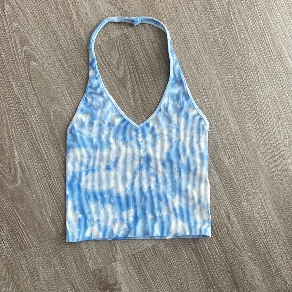 Tie dye halter top - Picture 1 of 2